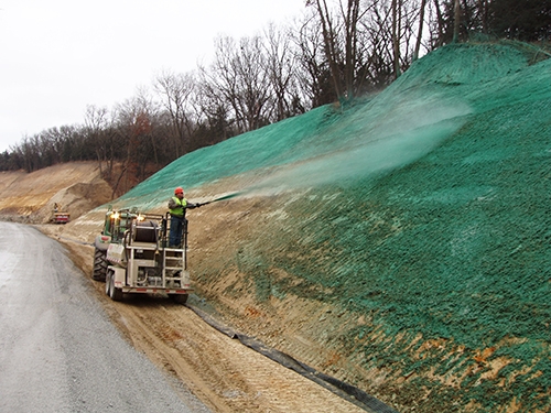 erosion control hydroseeding